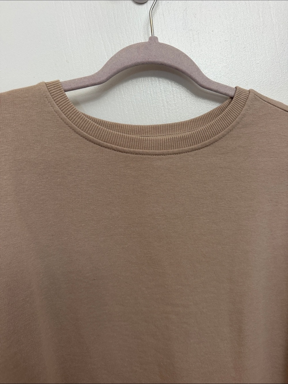 Primark Beige Pleated-Hem Oversized Sweatshirt - Picture 2 of 9